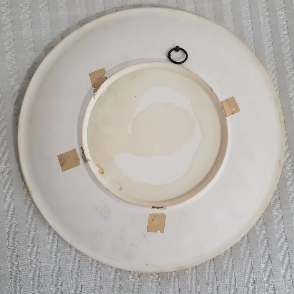 Vtg Alabaster Plates 